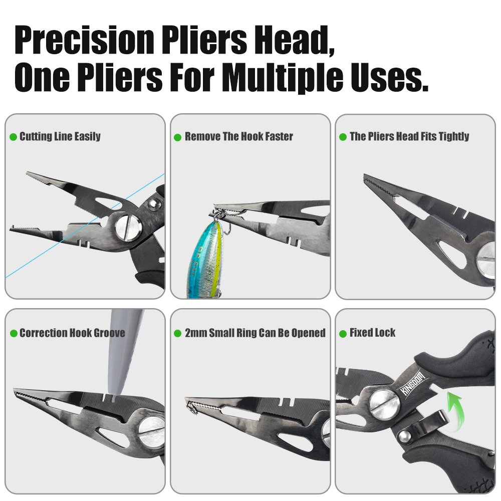 Kingdom Fishing Pliers Multifu - Fishing Hook Stainless Steel ulasan dan harga