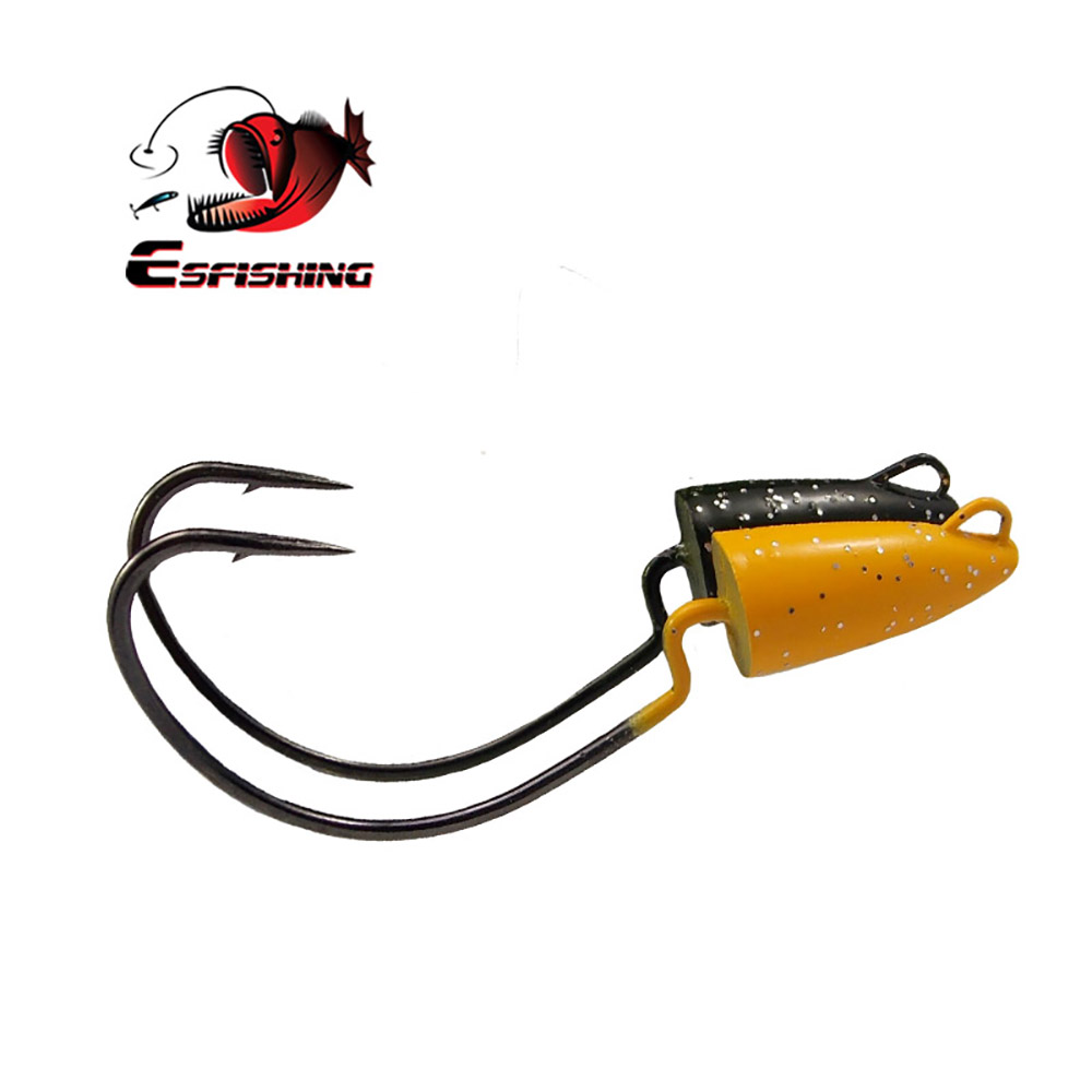 ESFISHING Offset Hook High Str - Fishing Hook Offset ulasan dan harga